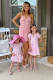 Super cute! The zipper does not work great zipping over the section with the ribbon on the bottom in the back. Soft, light, and pink! Ordered an xs - Nicole S.