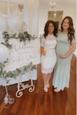 I wore this dress for my Bridal Shower. I got so many compliments on it! For being a white dress it was not transparent. It fit very true to size (even a little bit -but I had to go with a small due to my hip size). It still fit perfectly though!! Highly recommend this dress. Very good quality and perfect for a bridal shower. - Justine H.