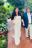 I had butterflies, my fiancé, flamingos, and the perfect dress for my special day! The dress was fabulous! #KeyWestButterflyConservatory - Elisa R.