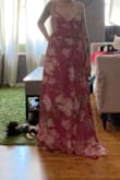 It's very long, the waist fits totally different, and the color is nothing like the model. Not worth or flattering enough to bother having it hemmed. Way too expensive for this. - Chrissy S.