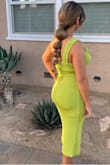 Absolutely loved this dress. The color and the fit was perfect. Sexy and classy at the same time. - Vanessa C.