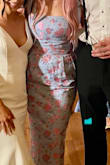 I've never received so many compliments from absolute strangers in one single outfit. I'm typically a size 4, but I have a larger hip & bust. The skirt took a little wiggling but was so flattering. I did get the pockets sewn down a tad so they weren't so puffy. Very comfortable and worth every penny. 10 stars!! - Heather M.