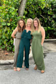This fabric is so lightweight and comfortable!! I'm short and had to hem it (which was expected) but otherwise fit perfectly. I got lots of compliments!! - Jaime H.