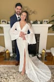 PERFECT ELOPEMENT DRESS! I am normally a small-medium (4) and got this dress in a size medium and it fit like a glove. - Kayla G.