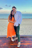 Wore this on my honeymoon and absolutely loved it! The color is so beautiful! - Marissa C.