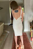 I wore this dress for an important Awards Ceremony and got so many compliments on it! The material is high-quality and the fit is extremely form-fitting. Don't second guess it...BUY IT! You won't be sorry. - Mackenzie G.
