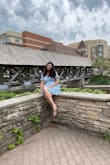 I got this dress for my college graduation and it was perfect! The color really popped and it was also very comfortable to wear all day. It was so flowy and fit amazing. I felt beautiful in this - Elsa R.