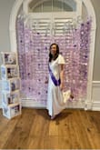 This dress was absolutely perfect for my bridal shower! It is flattering in all the right ways and I got so many compliments on it. I did use fabric tape for the bust area for extra security. I highly recommend! - Emily C.