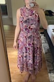 It looks so cute on the model but makes me look a little sticky and older - not the vibe I'm going for. Cute print tho! - Ann H.