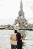 I ordered this for our anniversary photo shoot in Paris. At first I thought it does not fit for me, but after I received it, it was fit perfectly. I really like the jumpsuit and it is suitable for a couple photoshoot. - Yegane M.