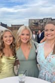 I loved the way that this dress fit! It was perfect for a wedding that I attended early this summer! The only issue was that it was a little long on me and I stepped on the hem a handful of times. If you are ordering this dress, make sure you wear it with higher heels or wedges. - Megan R.