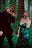 I used this dress for my prom. I absolutely loved it. The only problem I had was my big b00b$. Which I figured I might have that, so I'm not blaming the dress. They did stay in but it felt like a constant worry. But other than that, it was true to size and color!! - Emmarose S.