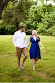 Bought this dress for my engagement photos and absolutely loved it! The way it flowed just worked so well! The only thing I didn't like was that because it is a wrap, it would slip and my bra would be showing. Not a lot but enough to make it aggravating. - Kristen S.