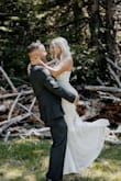 Wore this for my wedding. You literally cannot beat the price and it's even prettier in person. I'm a small person with a large bust so dresses can be challenging for me. Every part of this dress fit me perfectly. - Shannen L.