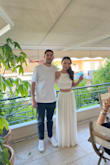 I had to have the skirt shortened a little bit but in general, it was perfect! - Anthi F.