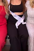 Love this two-piece jumpsuit. I wore it for an outing at my bachelorette party. It was super comfortable and I love that I could still easily wear a bra with it. - Megan B.
