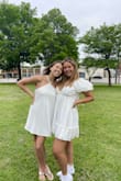 Very flattering and cute! It is very flowy and comfortable. It was perfect for my graduation! - Brianna C.