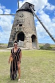 I wore it in Antigua on a sightseeing day and it was comfortable and felt lightweight. I got a large, I'm curvy and not very fit and it hid my flaws. - Shalaine C.