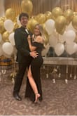 Got lots of compliments. Fit perfectly and was super flattering! Classic black formal dress! - Renee L.