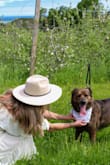 I absolutely adore this hat! I would 10/10 recommend. I had a little trouble at first getting the inside to adjust but it worked out perfect. Color is gorgeous. - Alex S.