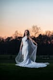 I knew this would be my dress the first picture I saw of it. Needed minor alterations for it to fit perfectly. Absolutely loved it. - Rebecca K.