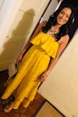 I really loved the yellow dress! I got a lot of compliments on it! Beautiful color! I wore it for a wedding. I recommend it! - Rosa L.