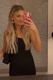 I wore this for a formal Christmas party and it fit like a glove! It's so flattering and form fitting. I didn't have to wear any type of bra with it because the fabric is thicker. Great quality! - Miranda L.