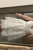 I loved the idea of this dress but I found it too tight around my rib cage with too much volume in the skirt. It ended up looking like a tutu on me. It's cute if that look is what you're going for, but I returned it. - Sarah C.