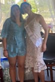 I ordered 14 dresses and rompers from Lulus for my bridal shower and settled on this one. Many of the white dresses show all your imperfections; this dress's nude-with-lace is and the lines are very flattering and don't show bumpy bits!
I'm athletic with a couple extra Covid pounds in the right spots. If I'd had time, I would've taken in the portion from the waistline up about 1/2 inch but it was fine as is. The chest portion didn't do anything amazing for my small boobs but it wasn't unflattering. It would be perfect for a solid 36C/34D.
It fit my hips and thighs perfectly (my thighs are a little wider than my hips and it fit them in with zero room to spare). The dress has no stretch, so sitting down was a mild challenge because of the tightness of the leg portion, but as long as you're not trying to walk anywhere quickly or sit down suddenly you'll be totally fine.
I would've expected a slightly cuter zipper. It's just silver metal, not white or hidden or anything. - Alexandra S.