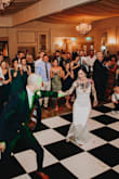 I bought this dress to change into for the evening (and all the dancing) and it was perfect. I didn't have to take it in, it was so figure hugging and made me feel gorgeous even after taking off my original dress. I had a lot of compliments on it. Very easy to dance in and nice mid weight material too. - Aoibheann B.