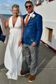 This was the perfect wedding dress! It fit well, light and flowing. I did have a few alterations. - Linda S.