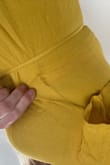 First off the quality of the overall shape of the dress I received was abysmal. The bust of the dress is completely see-through making wearing any bra, a hard task, and not wearing a bra isn't an option(I felt like I was indecently exposed). The dress is so wrinkled that even my steam wand would not be able to make this dress presentable for the wedding I attend in a week. A belt loop was ripped off, and not even in the bag, so whoever packaged the dress didn't even pay attention to the fact there was a hole in the side, and half of the end seams were coming apart. I've ordered from Lulus before and was a happy customer, but in this case, I am stuck trying to find a dress in the next week. - Hope M.