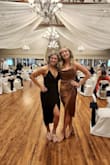 Loveee this dress. Perfect about of sexy and appropriate for a wedding. Stretchy and forgiving in the stomach area if you fear bloating after dinner and a drink or 5 lol - Lindsay H.