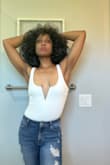 I love this bodysuit! The fabric is strong at the bottom and the whole piece is soft to the touch. It's very comfortable and perfect for summer. - Nicole J.