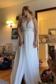 Got this dress for a wedding, had to try and return three others before found the fit. It looks completely different on me than in the pictures, most of the models are on completely different sides of the spectrum while I'm more of a muscular fit type, so had to adjust my expectations on how it looks on me. - Marija M.