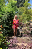 Everything about this romper is PERFECT. It's so bright and both sexy and cute at the same time with the low back. Get one in every color if you can! - Barbie H.