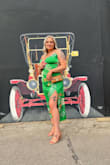 Fit like a glove and has adjustable straps! Great length, received so many compliments!! - Brittanie S.