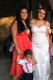 Bought this for a family wedding in Guadalajara. I bought a medium, I have a big bust so I should have gotten a large. I had long hair so I was able to cover the side boob spillage. Overall the dress was beautiful. - Ruth E.