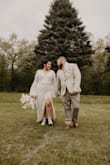 I wore these boots for my vow renewal and they matched my dress (also from Lulus)beautifully. I am very happy with my purchase and how quickly it arrived. - Elenia B.