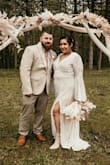 I ordered this dress to wear for my 10y vow renewal. It was comfortable and beautiful and it was photographed like a dream. I did have the bust taken in, and hemmed a bit because I am on the short side. I think if the lining was tacked to the lace inlay it would be perfect. - Elenia B.