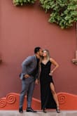 Honestly, the dress looked good but it came damaged. I needed it for engagement photos and paid express shipping to come in time but it had holes in the back of the dress where the lace is. I didn't have time to return it because I had nothing else to wear but really upset it arrived damaged. - Hemangini