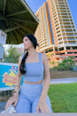 I love this outfit! Only bad thing is - I wish I had bought a larger size. - Fernanda G.