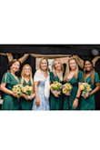 My bridesmaids look stunning in the dresses. - Ana L.