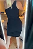 Yall!!! This dress is EVERYTHING! Sooo flattering, literally accentuates alllll the good and hides the not so good lol! My husband's mouth hit the floor when he saw me in this. You gotta snag this amazing little number ASAP! >) - Anna H.