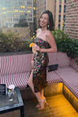 I go between XS & Small at Lulus. I ordered the XS first and it was very snug so I decided to try the small as well but it was SO loose that it didn't flatter me at all. I ended up wearing the XS to a Premiere and got a lot of compliments and wasn't too tight! - Rachel O.