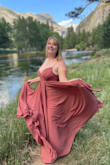 Bought for the purpose of dramatic photos, and for my birthday. Loved it so much I bought light blue too. Recommend this dress for any special occasion! - Alysia S.