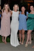 It was definitely long but that's to be expected bc I'm short lol. Loved the dress for my rehearsal dinner! - Grace S.