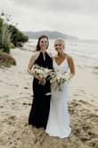I wore this dress for my wedding in the US Virgin Islands. I had tried on $1,500+ weddings dresses before choosing this one for the price, comfort, and quality. It fit perfectly and was beyond comfortable. I received so many compliments! - Bailey M.