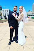 This dress was everything I hoped for. I ordered a belt to go with it to hide the seam and I couldn't be happier! I ordered an XS to make it a little more form-fitting and I got so many compliments. I seriously felt so beautiful on my wedding day. The dress came with a dress bag, and came exactly as expected! I will definitely order from Lulus again! - Britney B.