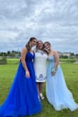 Great purchase!
I bought this for daughter's graduation. It fit perfectly, was not see through & as I am short it was a bit longer on me which is what I was hoping! Impressed with the quality & received lots of compliments. - Lisa C.